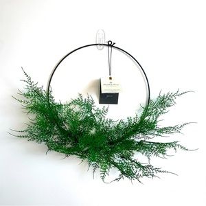 Hearth & Hand 18" Fern Wreath Artificial NWT